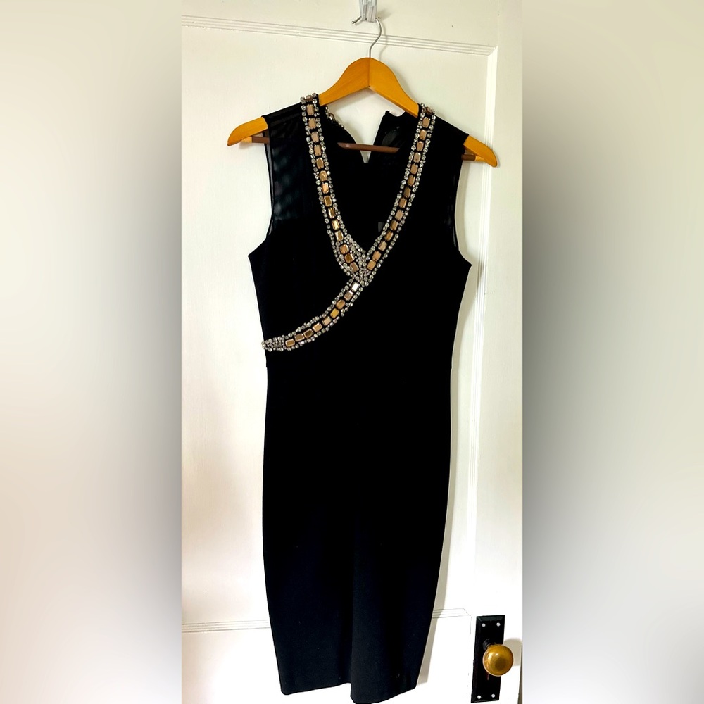 Gorgeous Erin Fetherston Black Cocktail Dress